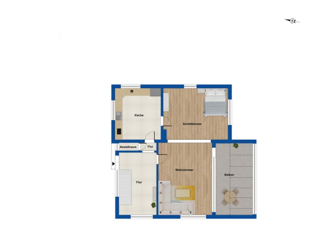 Grundriss Obergeschoss