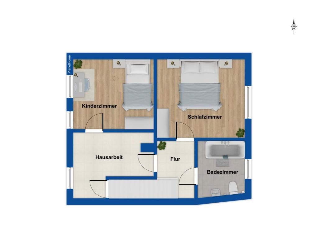 Grundriss Obergeschoss