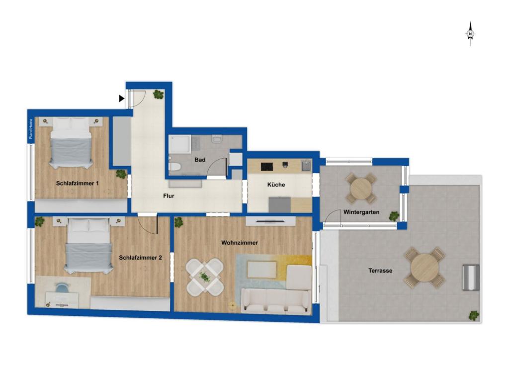 Grundriss Erdgeschoss