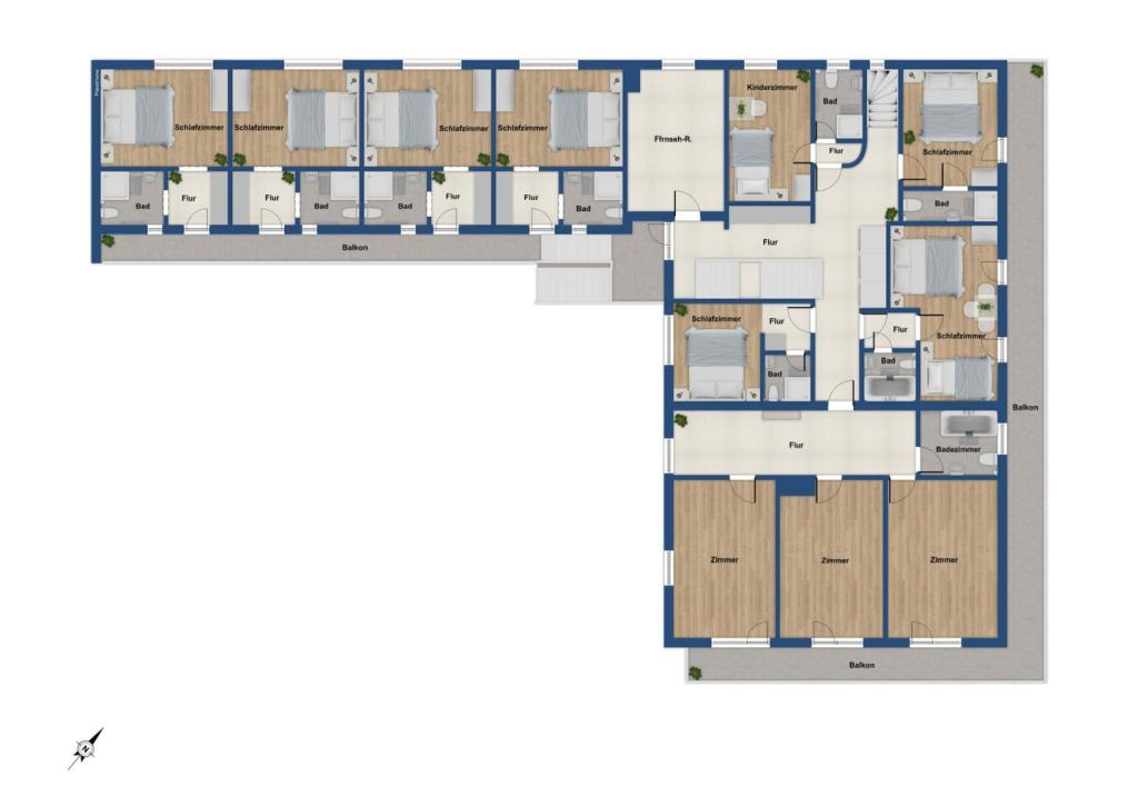 Grundriss Obergeschoss