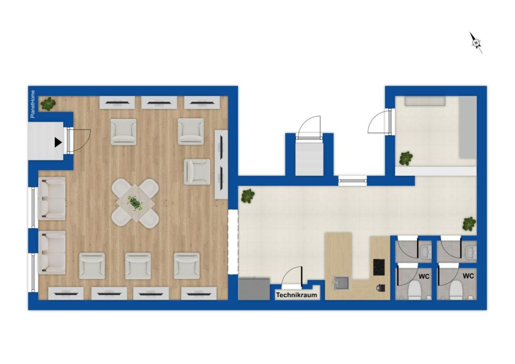 Grundriss EG rechts