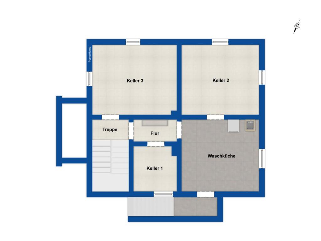 Grundriss Kellergeschos