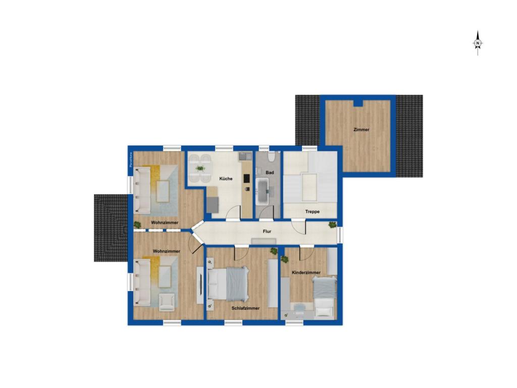 Grundriss Obergeschoss