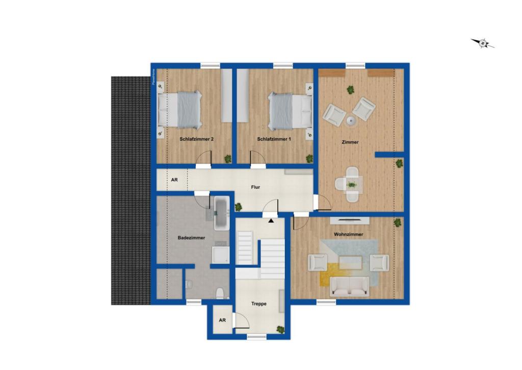 Grundriss Dachgeschoss