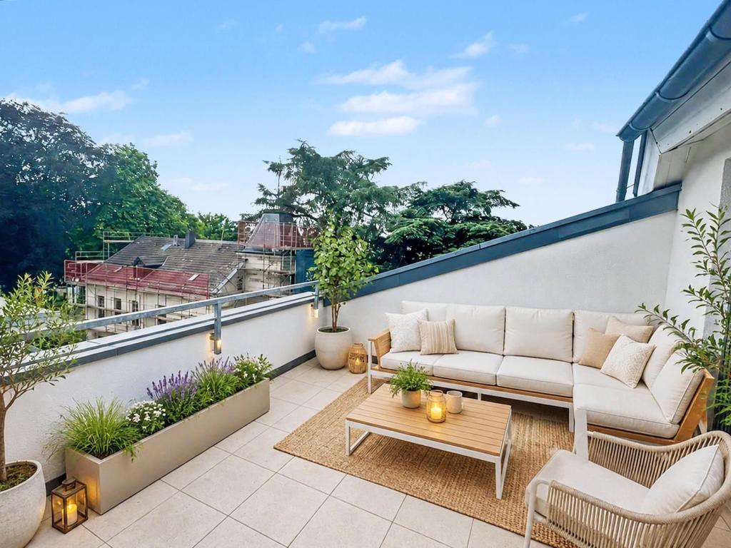 Stilvolles 2,5-Zimmer-Penthouse mit Dachterrasse im Herzen von Haan – denkmalgeschütztes Ensemble - Photo 5