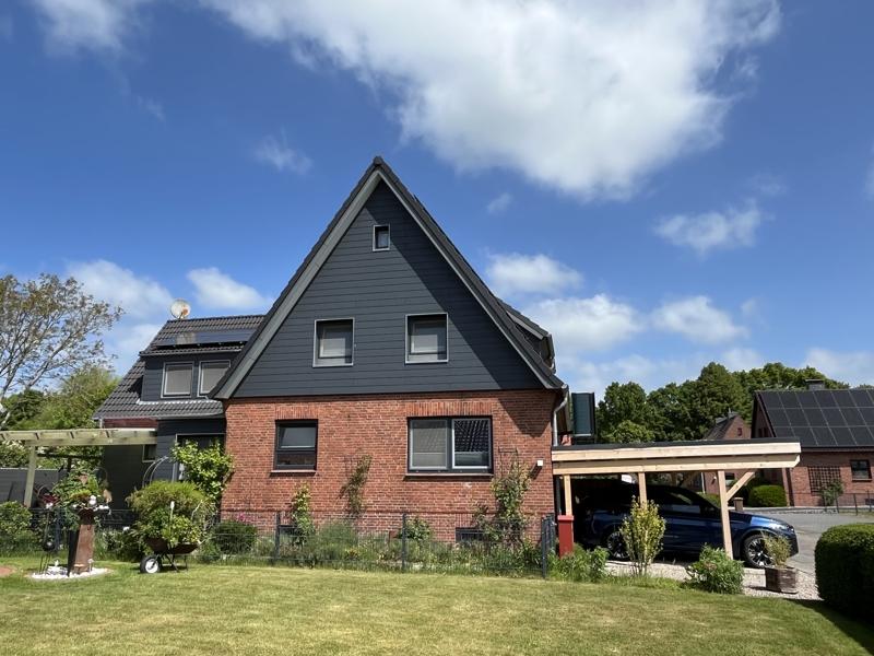 Seitenansicht Haus