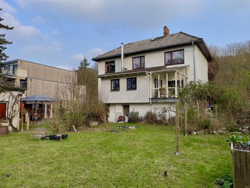 Hausansicht vom Garten