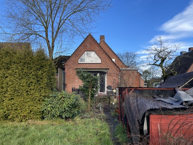 Südseite des Hauses