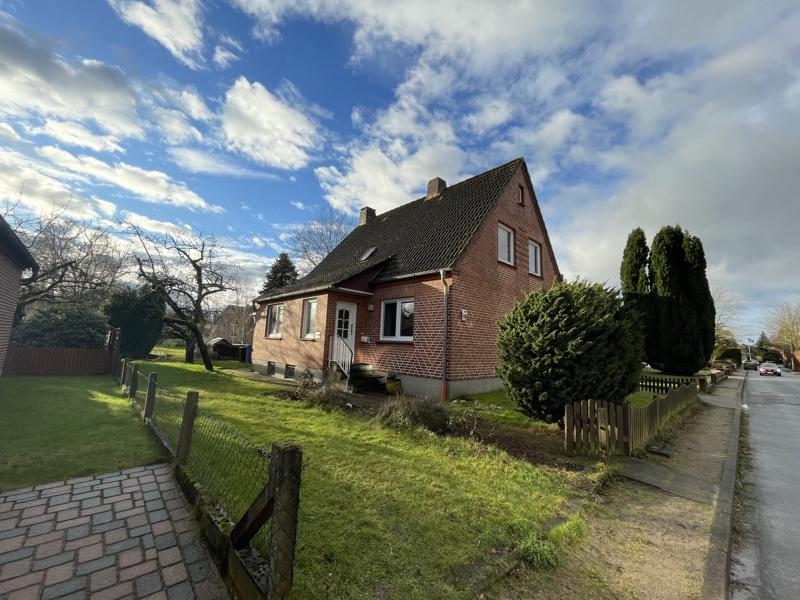 Seitenansicht von der Straße