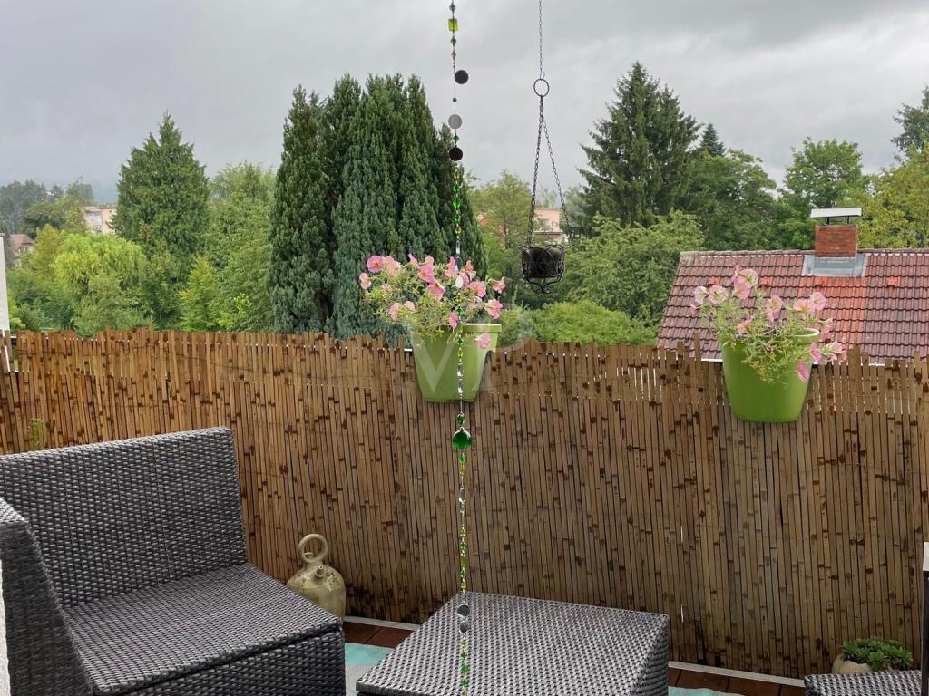 Balkon mit Aussicht