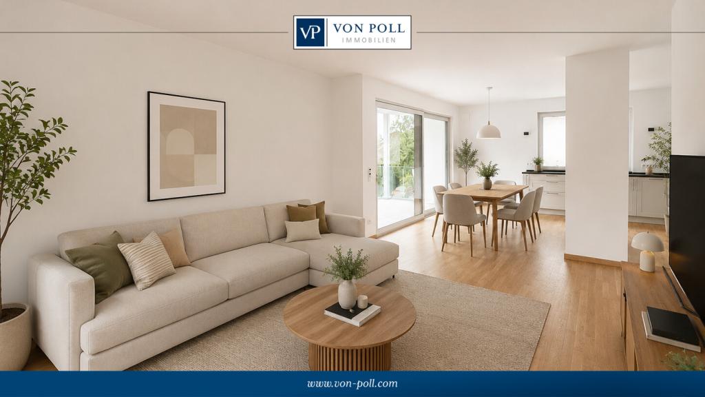 VON POLL - OBERURSEL: Erstbezug - Moderne Vier-Zimmer-Wohnung mit Terrasse in Bestlage - Foto 2