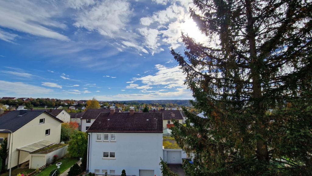 Ausblick vom Balkon