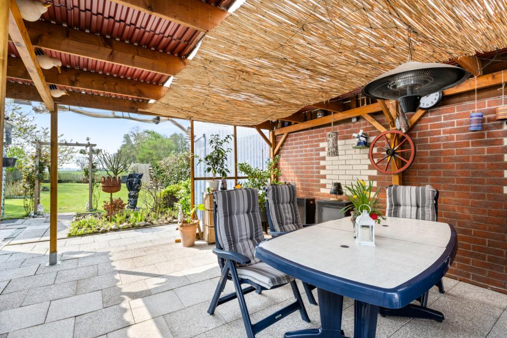 Sitzecke im Garten