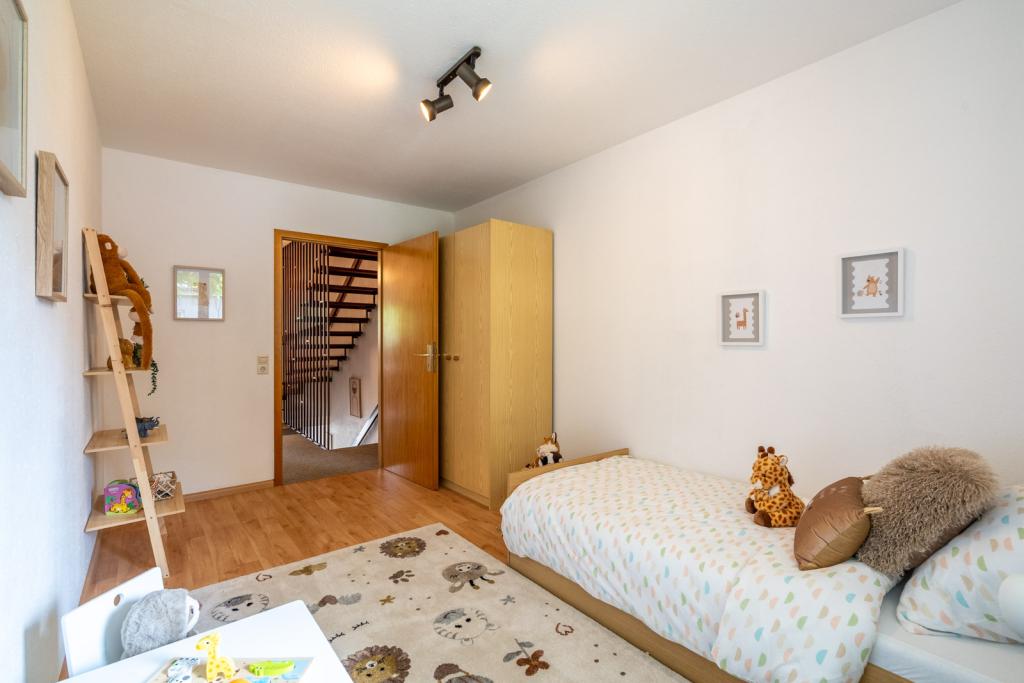Insgesamt fünf Schlafzimmer