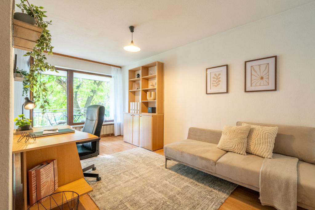 Homeoffice mit Balkon