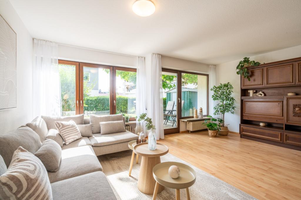Terrassenzugang vom Wohnzimmer