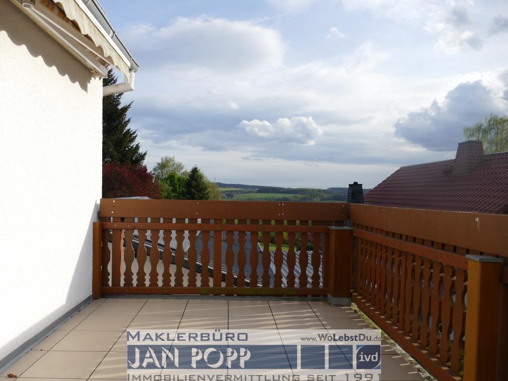 Wohnen in Bestlage von Greiz – Maisonettewohnung mit Weitblick ins Vogtland - Foto 3