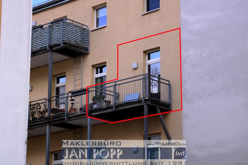 Ansicht Balkon