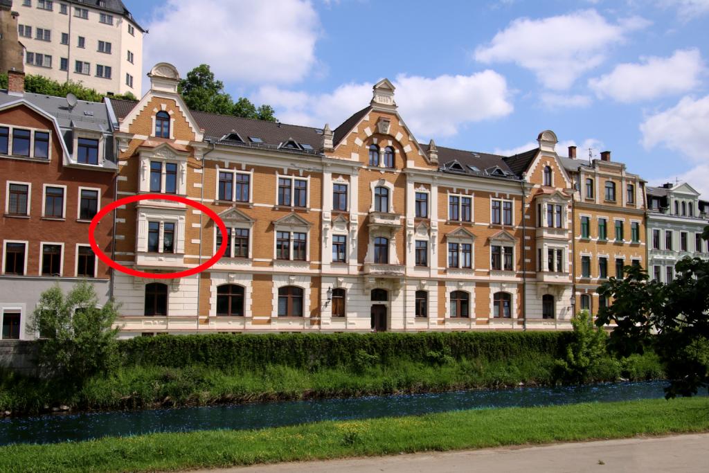 Helle Wohnung in Greizer Innenstadt mit Blick über die Elster - Foto 2