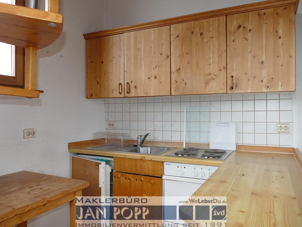 Küche in Turmwohnung