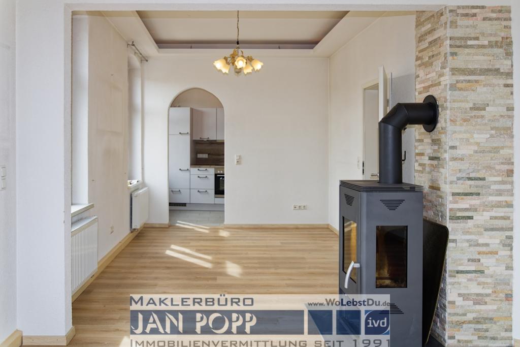 Etagenwohnung mit Einbauküche in der Altstadt - Foto 2