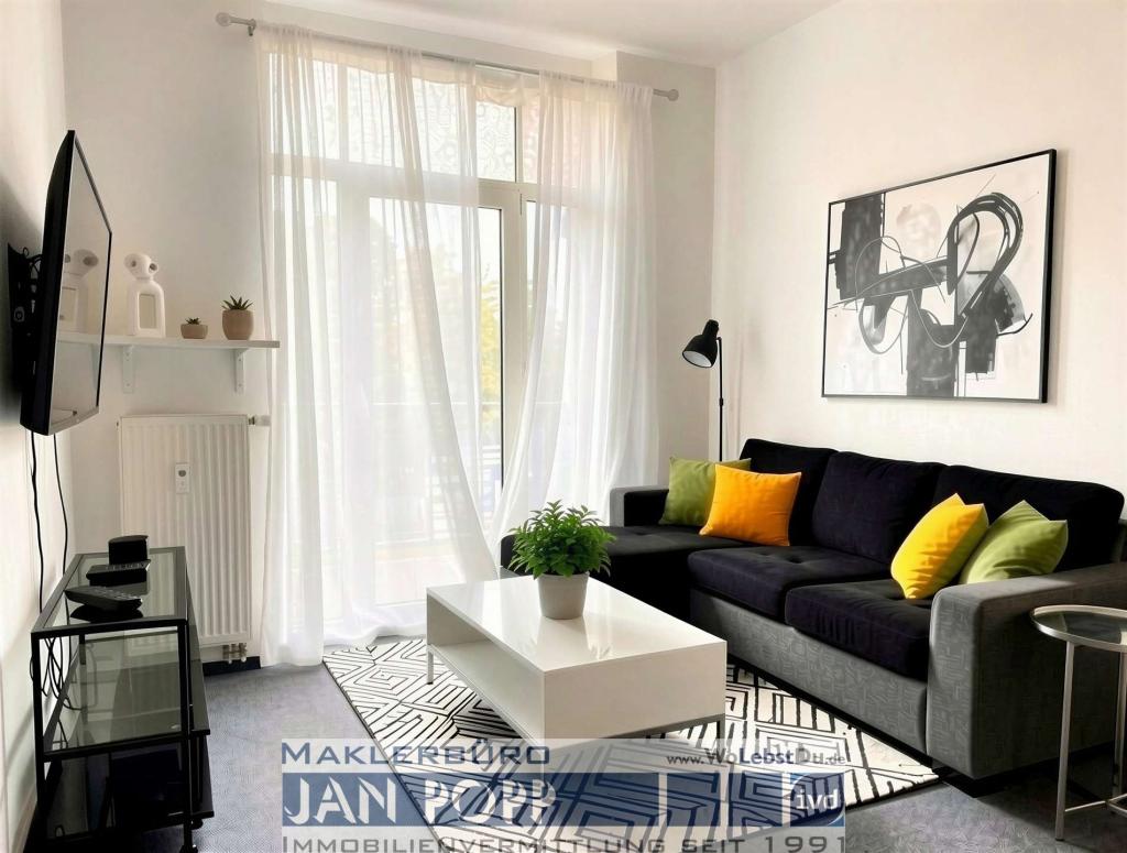 2-Raum-Wohnung mit kurzem Weg zu Einkaufsmöglichkeiten - Foto 1