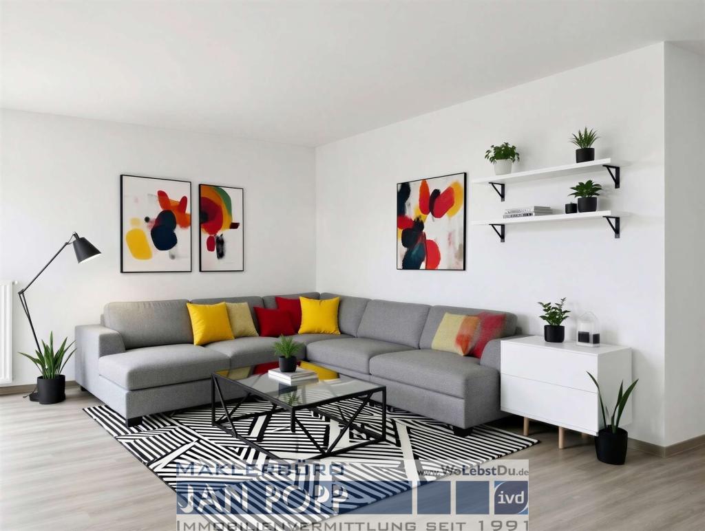Erstbezug nach Renovierung - großzügige 2-Raum-WE mit TG-Stellplatz & Westbalkon - Photo 3