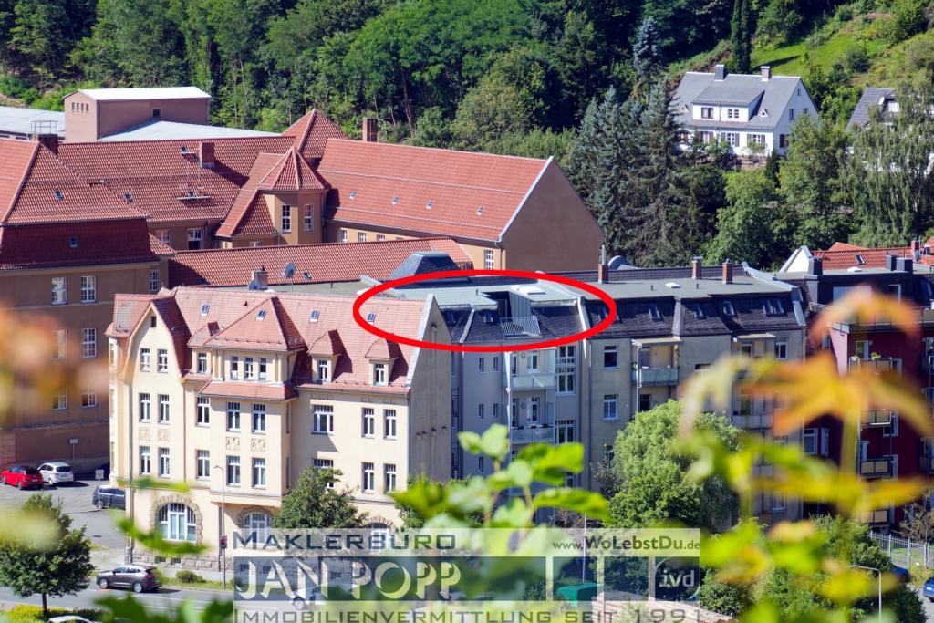 Schlossblick von der Dachterrasse - Erstbezug nach Sanierung - Photo 4