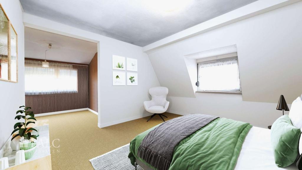Schlafzimmer DG Vis.