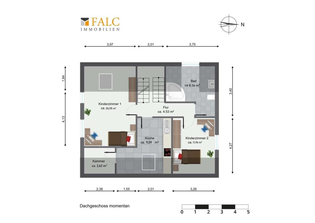 Grundriss Dachgeschoss
