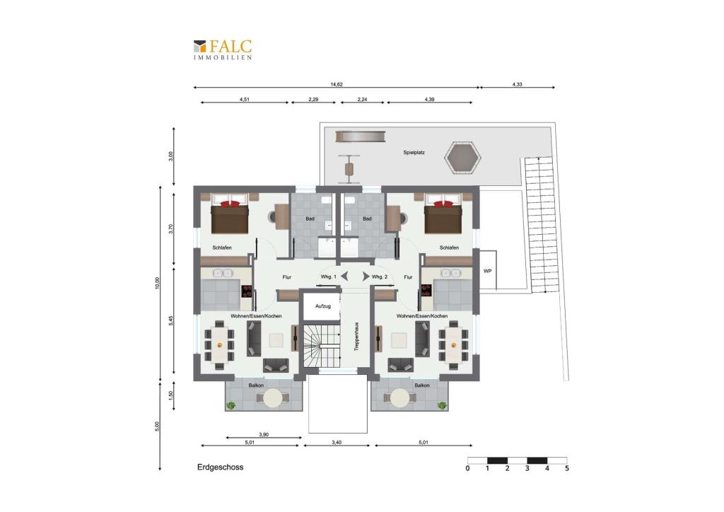 genehmigtes Erdgeschoss