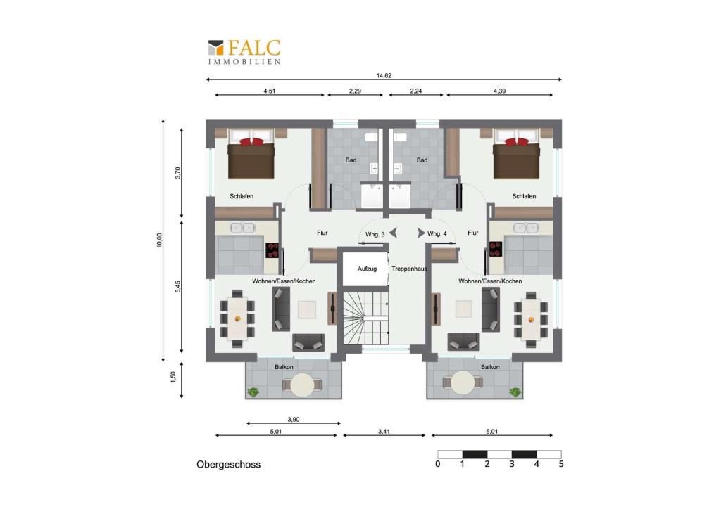 genehmigtes Obergeschoss