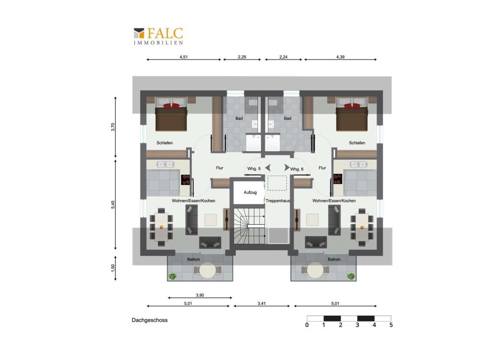 genehmigtes Dachgeschoss