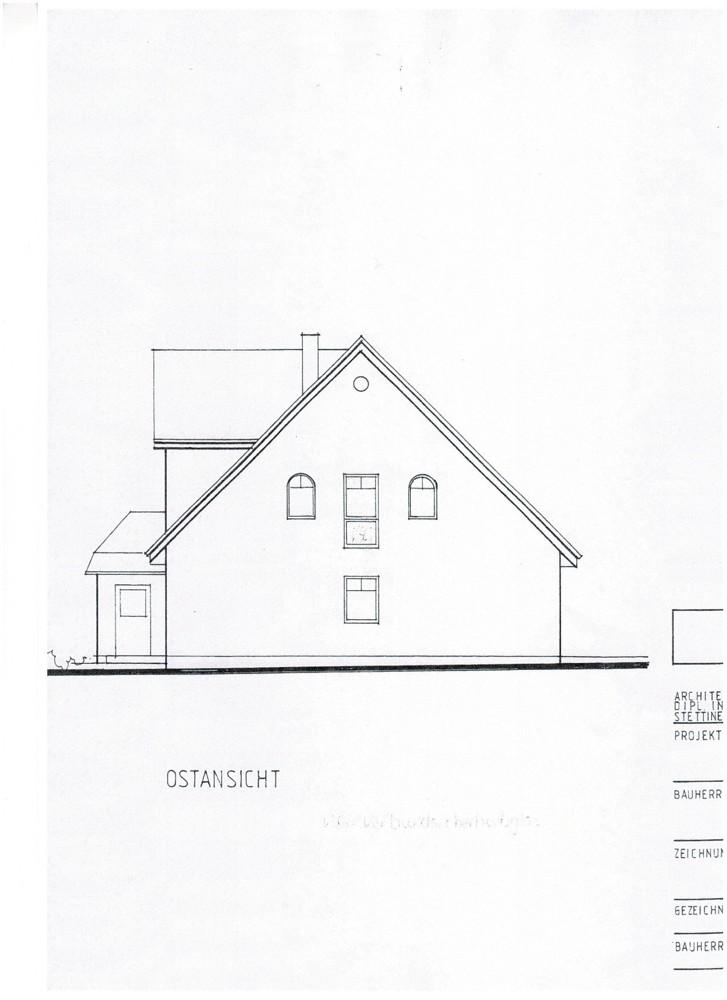 Haus Ostansicht