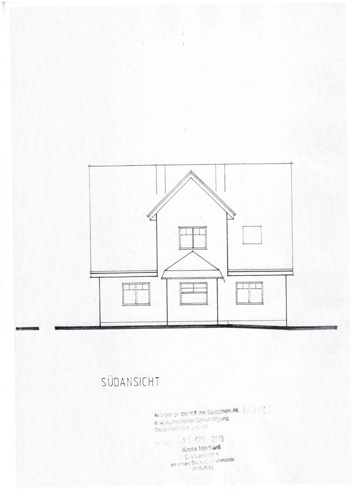 Haus Südansicht