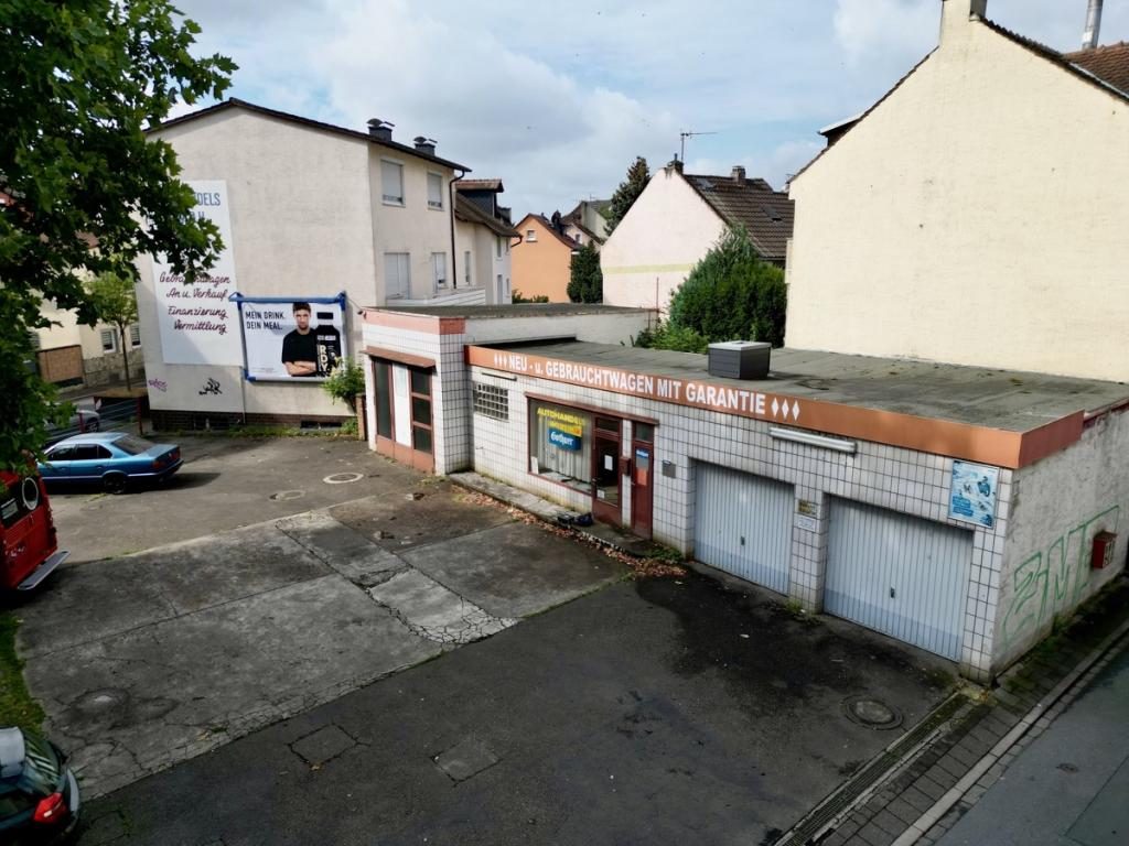 Bestehendes Eingeschossiges Gebäude