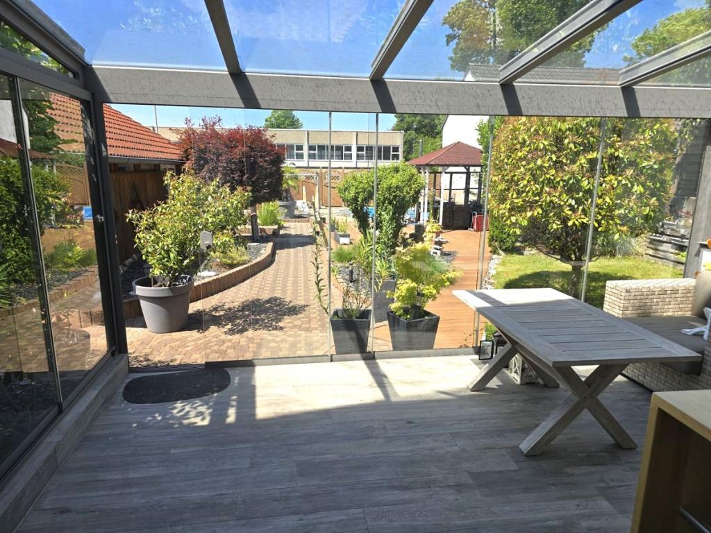 Traumhafter Wintergarten