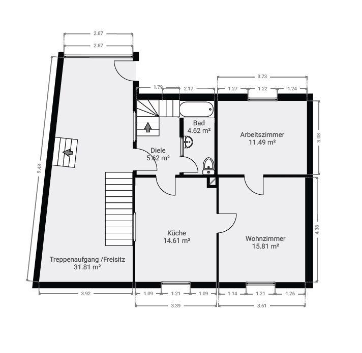 Haus rechts- OG