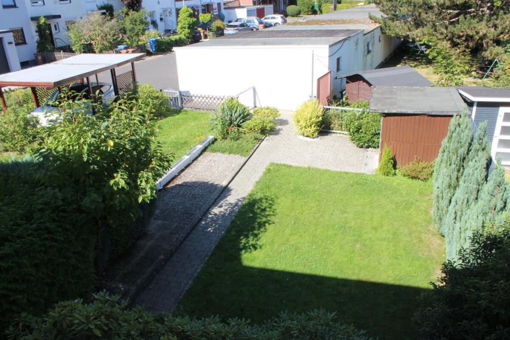 Garten von oben