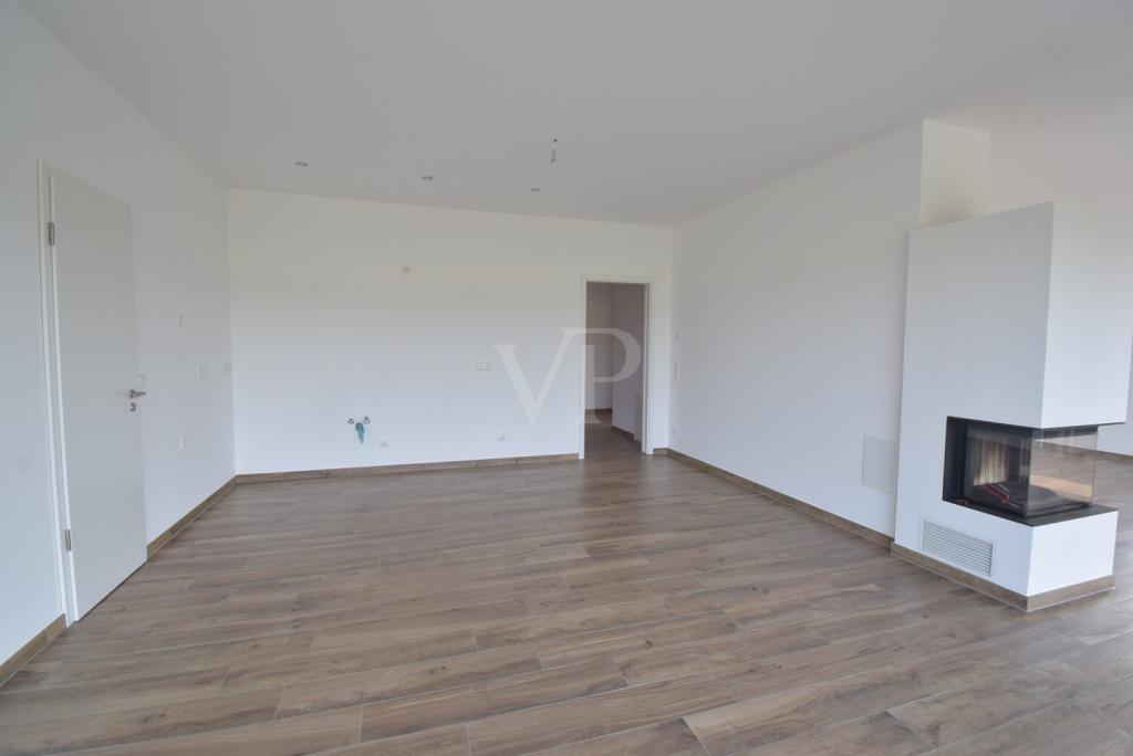 Küche mit Kamin