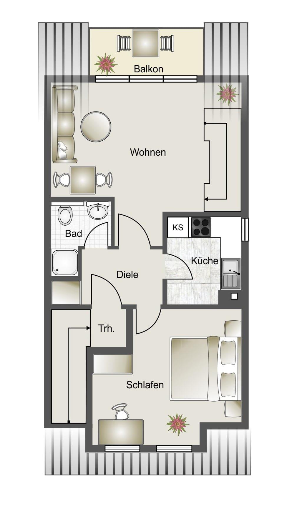 Grundriss DG