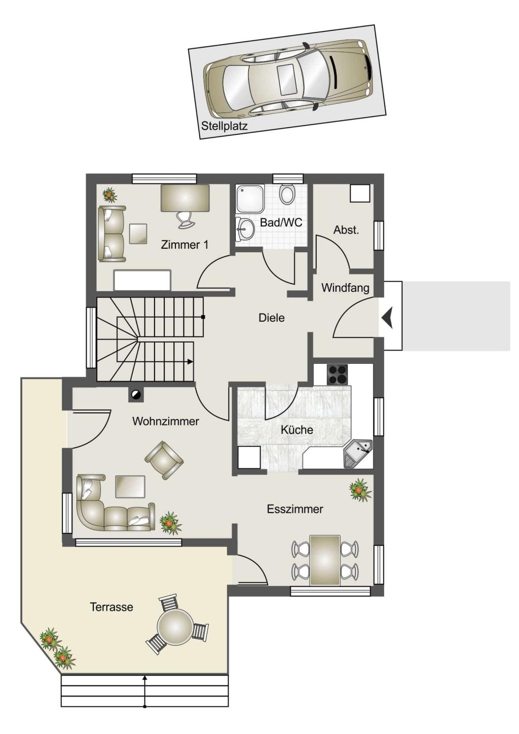 Grundriss EG