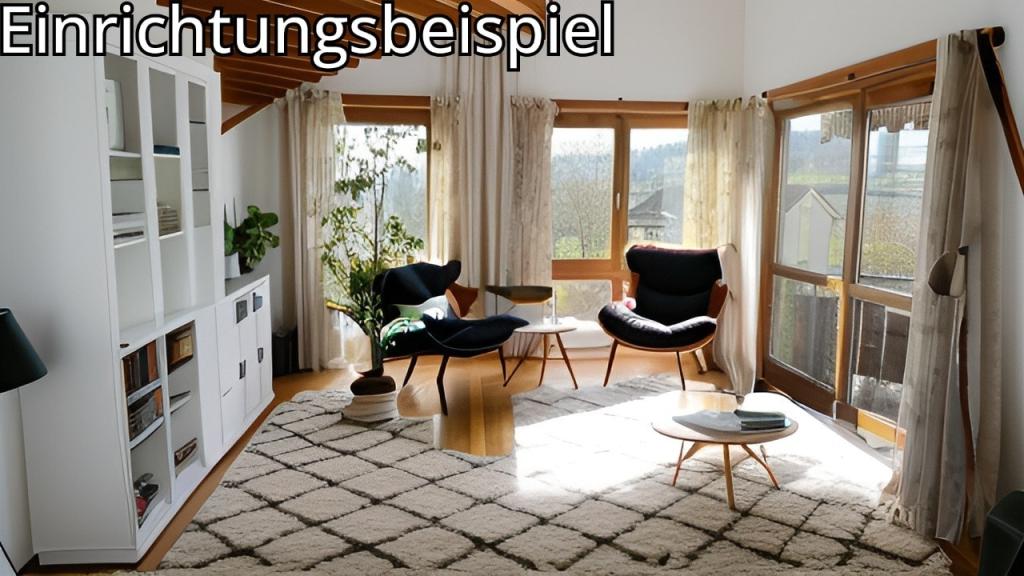 Essbereich mit Zugang zum Balkon