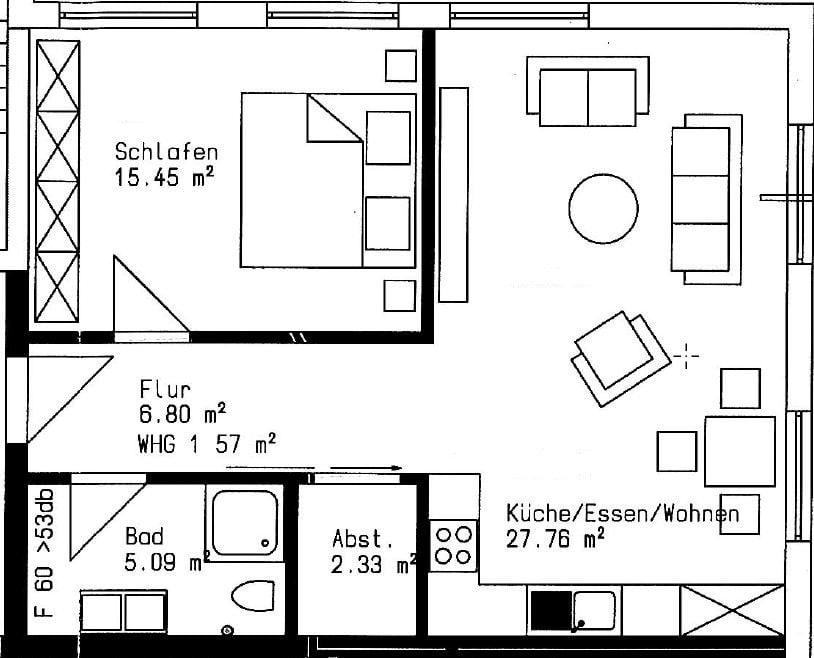Attraktive 2-Zimmer-Wohnung in zentraler Lage von Nestetten - Remmingsheim - Foto 3