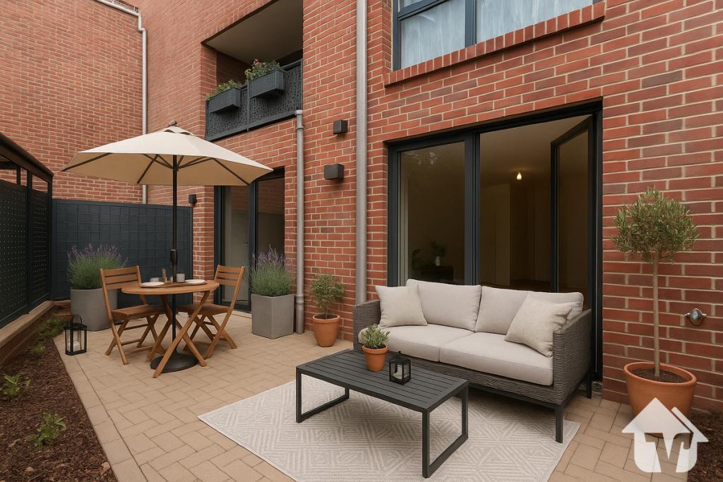 Visualisierung Terrasse