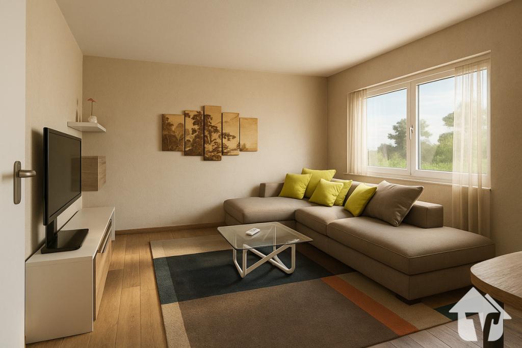Wohnzimmer Visualisierung 