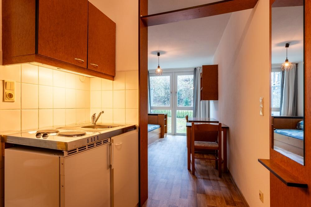 Beziehbares Studentenappartement ruhiger Stadtlage – nur 1 km von der Universität entfernt - Foto 3