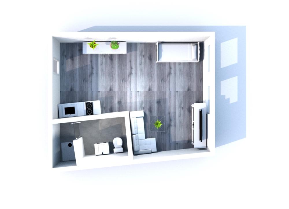 TOPP LAGE NÄHE UNI 1-Zimmer-Appartement mit Duschbad und EBK - Foto 5