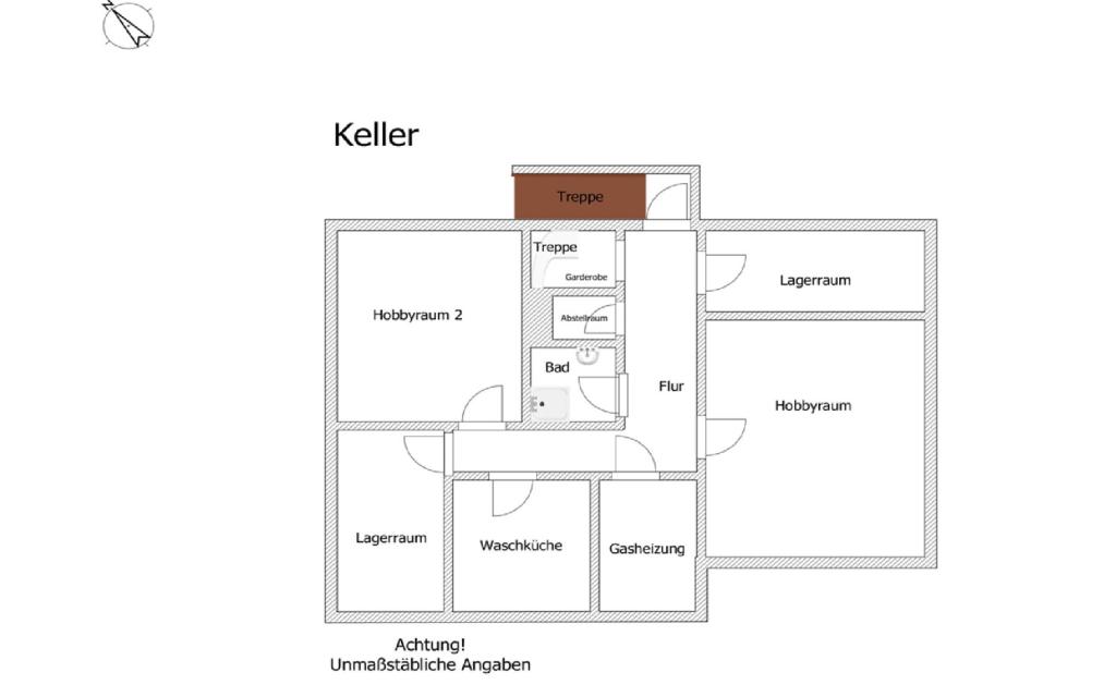 Grundriss Keller
