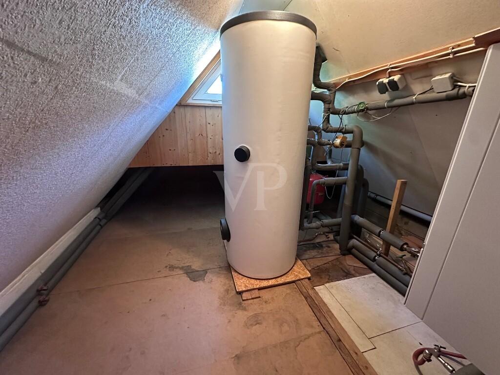 Gas-Heizungsanlage im DG